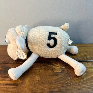 Serta NWT Counting Sheep #5 Stuffed Animal Plush Toy 8” Curto advertising